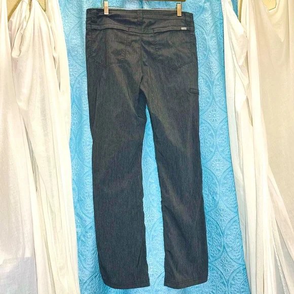 Eddie Bauer Horizon Roll Up Travex Straight Leg Pants Sz 12 - Picture 3 of 14